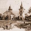 Suceava, biserica armenească – desen de Rudolf Bernt (1844-1914)