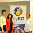 Suceveanca Alina Balaţchi (dreapta) a creat aplicaţia MyRo, care facilitează acomodarea românilor peste hotare, ajutându-i să găsească uşor serviciile de care au nevoie