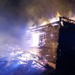 Un puternic incendiu a avut loc la Poiana Negrii