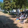Mormanul de gunoi din cimitirul vechi amplasat în Burdujeni sat