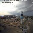 Norii adunaţi asupra cartierului Burdujeni, înaintea furtunii