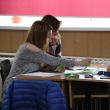 Elevii pot răspunde la o serie de întrebări privind problemele cu care se confruntă zilnic