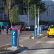 Parcometrele de la spital au fost instalate