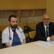 Dr. Ciprian Mitric, managerul Vasile Rimbu și dr. Alexandru Calancea