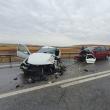 Accident cu patru răniți, la ieșirea din Stroiești spre Ilișești