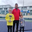 Ana-Maria și David Dumitru s-au remarcat la „International Master Kinder Joy of Moving Tennis Trophy”