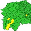 Harta incidenţei Covid în judeţul Suceava