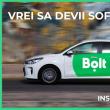 Bolt, cel mai rapid serviciu de transport la cerere, prezent și în Suceava