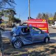 Două autoturisme au fost implicate într-un accident rutier produs marți, pe strada Traian Vuia