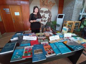 Standul Editurii Universității ”Ștefan cel Mare” din Suceava