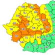 Avertizări meteo valabile în intervalul 8 - 10 august 2022