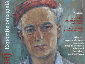 Expoziție omagială „Dimitrie Loghin”, la Biblioteca Bucovinei „I.G. Sbiera”