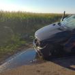 Autoturismul implicat în accidentul dintre Salcea și Verești