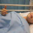 Eleva Diana Mihalache a fost operată cu succes la coloana vertebrală cu ajutorul banilor adunați din donații