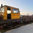 Drezina transporta peste 9 mc lemn