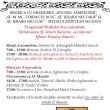 Programul slujbelor la Biserica „Sfântul Nicolae” din curtea Spitalului Vechi Suceava