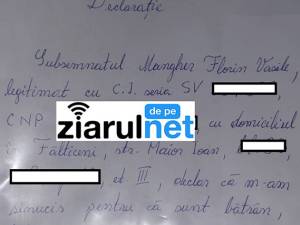 Scrisoarea bărbatului