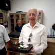 La lansarea expoziției „Mandala”, artistul Radu Bercea a fost sărbătorit la împlinirea vârstei de 84 de ani