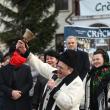 Gheorghe Flutur i-a urat pe suceveni la parada obiceiurilor de iarnă de la Suceava