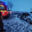 Tânăr de 22 de ani, din Suceava, mort după ce un vehicul greu a intrat, pe contrasens, în autoturismul său