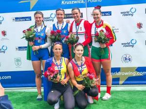 Trei canotori de la CSM Suceava au devenit campioni europeni de juniori