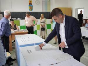 Gheorghe Șoldan a votat în orașul său natal, Cajvana, pentru o schimbare reală în administrarea județului Suceava