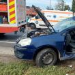 O mamă cu doi copii în mașină, în stare gravă după o ieșire imprudentă pe E 85, dinspre Pătrăuți