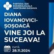 Diana Șoșoacă vine de Ziua Bucovinei în județul Suceava pentru a-i sprijini pe candidații S.O.S. la alegerile parlamentare