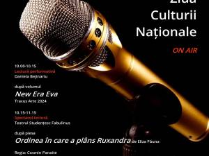 Evenimentul cultural „On Air”, miercuri, în aula Colegiului Național „Petru Rareș”