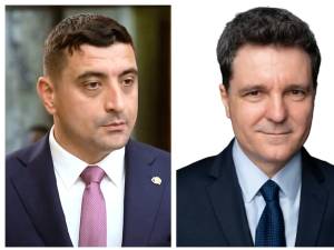 George Simion și Nicușor Dan
