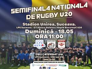 Toți iubitorii de sport, printre ei și oficialități locale, invitați și așteptați la semifinala sărbătoare a rugbiului sucevean