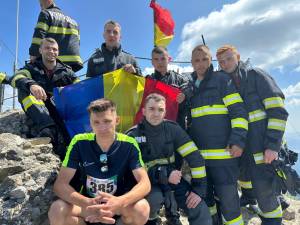 Rezultate remarcabile ale reprezentanților ISU Suceava la concursul pentru pompieri ”Scări pe Toaca”