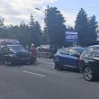 Coliziune între trei autoturisme, în orașul Gura Humorului