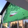 Prima pictură murală de mari dimensiuni din Siret, realizată de artistul polonez Wojciech Woźniak, vernisată vineri