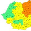 Cod portocaliu de furtuni în Suceava și 12 alte județe