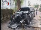 BMW-ul folosit de la un interlop din Suceava, incendiat intenționat