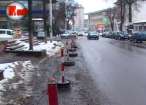 Locuri de parcare ocupate ilegal în centrul Sucevei