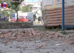 Bucăţi din faţada a două blocuri din Burdujeni s-au prăbuşit