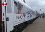 Cel mai modern vagon de tren CFR circulă prin Suceava timp de o săptămână