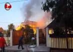 Incendiu extrem de violent într-o gospodărie din Marginea