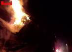 Un incendiu izbucnit marţi seara a afectat grav casa unei familii cu cinci copii din Burdujeni